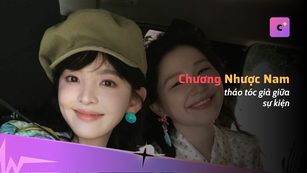 Chương Nhược Nam và bài học quảng bá từ một động tác tháo tóc giả